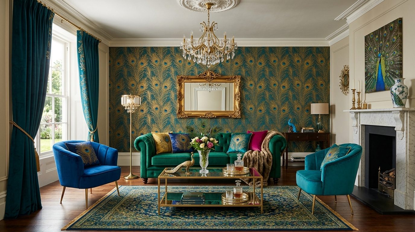 14 Stunning Peacock Decor Ideas for Bold and Beautiful Accents